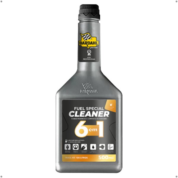 Aditivo Para Gasolina 500ML Cleaner (6 EM 1) BARDAHL