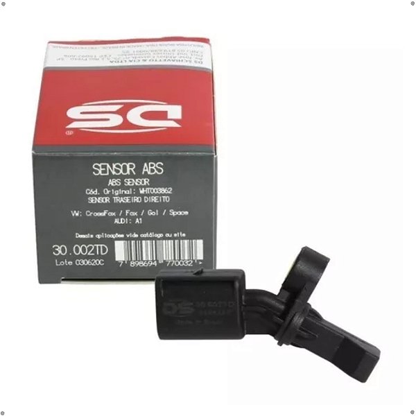 Sensor ABS Traseiro Direito DS - DS-30002TD