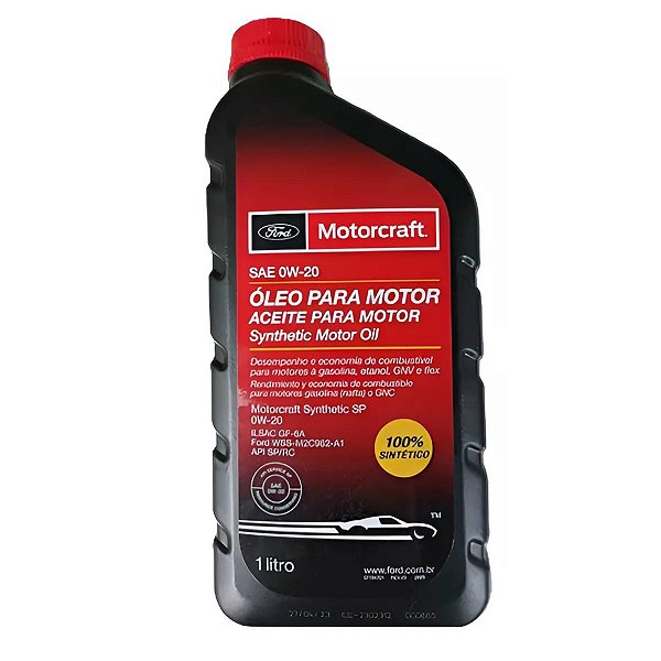 Óleo 0w20 Sintético API SP 1LT - Motorcraft