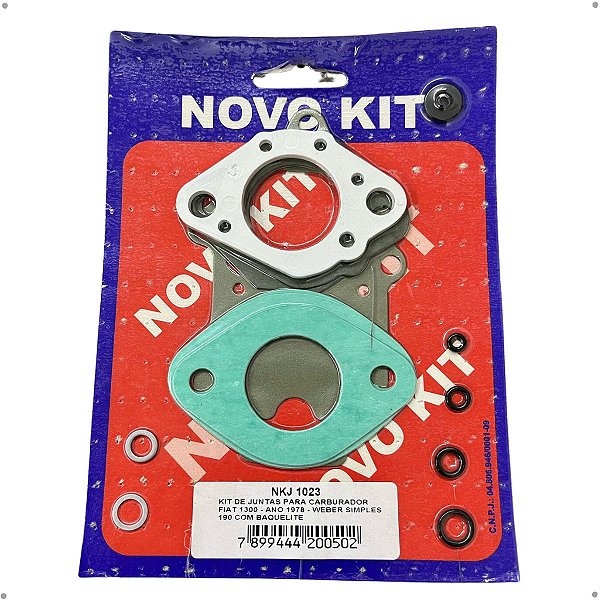 Jogo De Juntas Para Carburador Weber Novo Kit - NKJ 1023