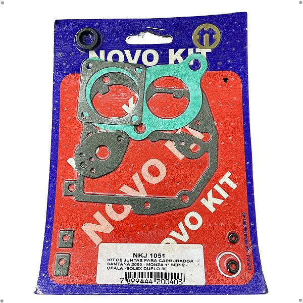 Jogo De Juntas Para Carburador Solex 3E Novo Kit - NKJ 1051