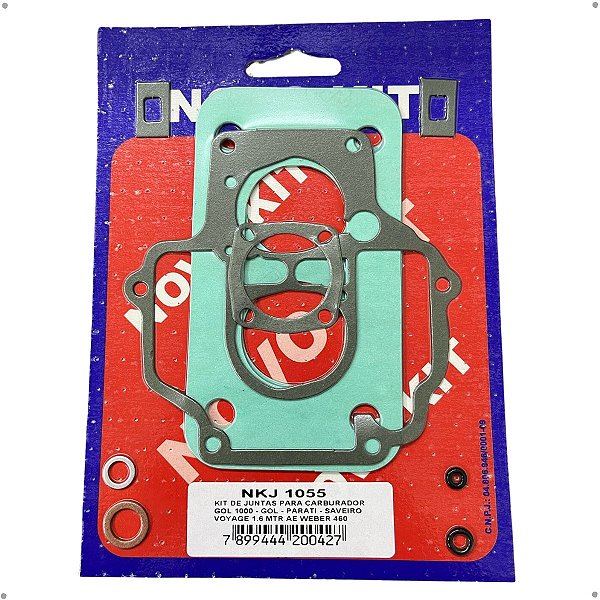 Jogo De Juntas Para Carburador Weber 460 Novo KIt - NKJ 1055
