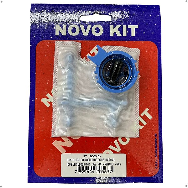 Kit Pré Filtro Novo Kit - F205