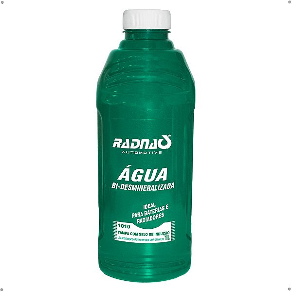 Água Bi-Desmineralizada 1LT Radnaq - RQ1010