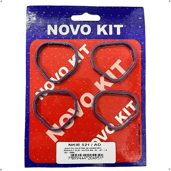 Junta Do Coletor De Admissão (Aneís) Novo Kit - NKIE 521/AD
