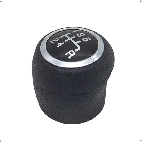 Bola De Câmbio Preta C/Cromado NAT - 200520