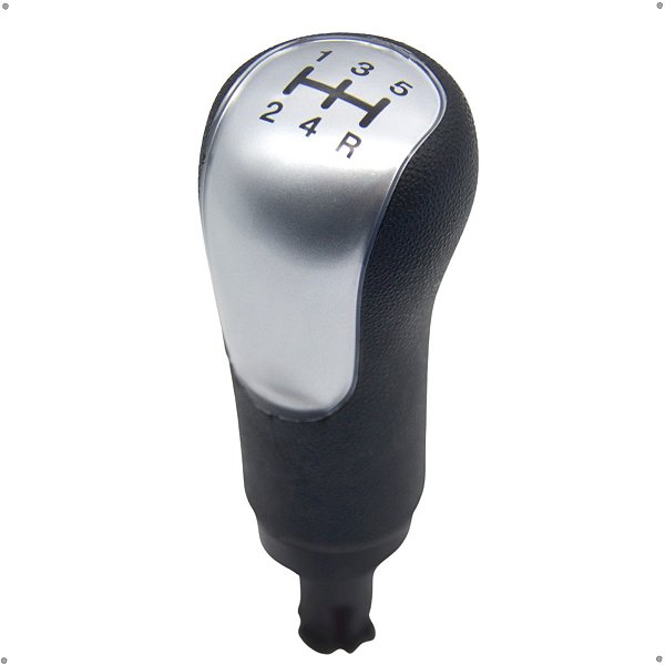 Bola De Câmbio Preta C/Lente Prata NAT - 300535
