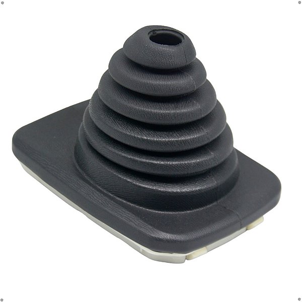 Coifa Da Alavanca Do Câmbio Base Grafite Sanfonada NAT - 400480