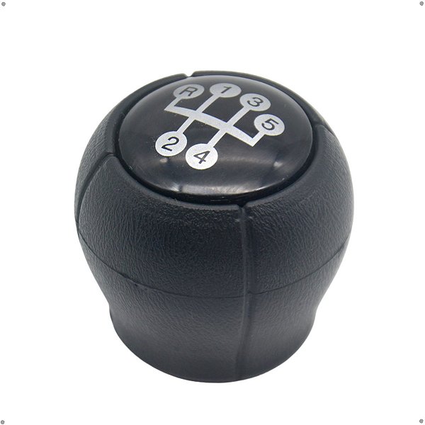 Bola De Câmbio Preta C/Lente Preta NAT - 400523