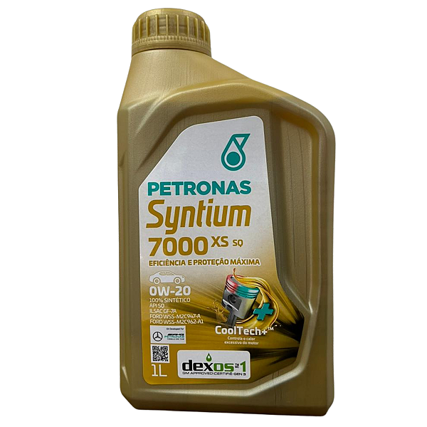 Óleo 0W20 SQ Com Dexos 1 Syntium 7000 XS Petronas