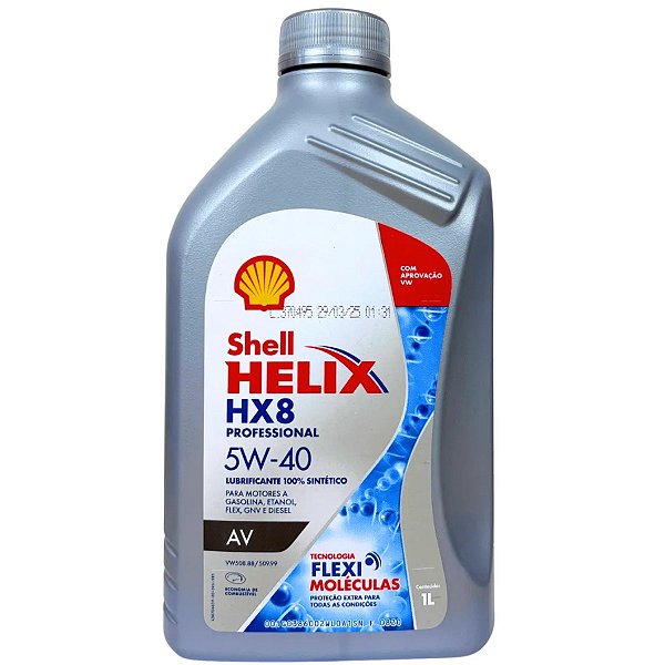 Óleo 5W40 HX8 SN (Sintético) 1LT 508.88 / 509.99 Shell