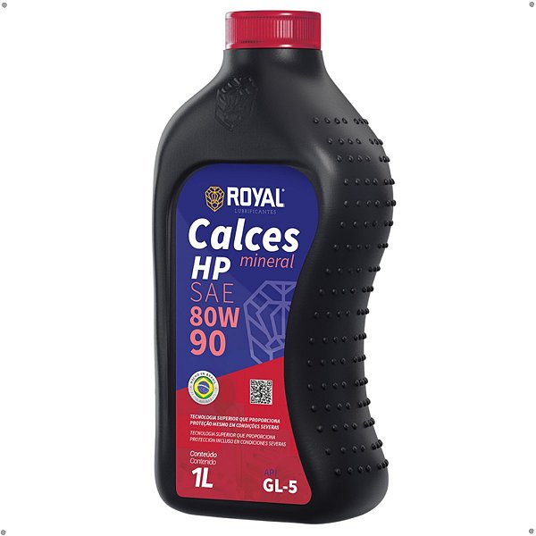 Óleo De Câmbio 80W90 Mineral 1LT Royal Calces HP