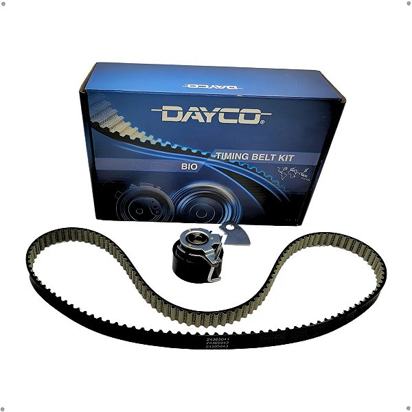 Kit De Correia De Comando + Rolamento Esticador Dayco - KBIO11