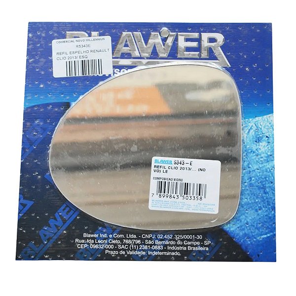 Espelho Lado Esquerdo (Refil) Blawer - 5343-E