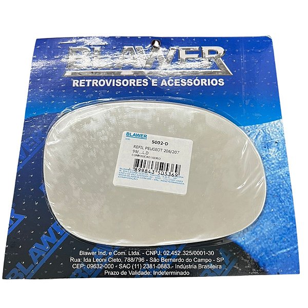 Espelho Lado Direito (Refil) BLAWER - 5002-D