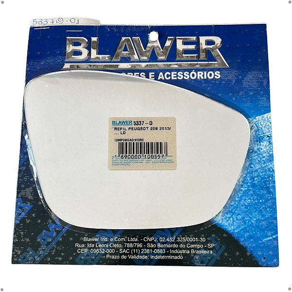 Espelho Lado Direito (Refil) BLAWER - 5337-D