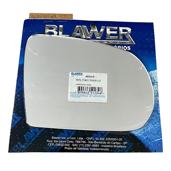 Espelho Lado Direito (Refil) BLAWER - 4022-D