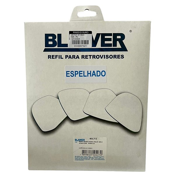 Espelho Lado Esquerdo (Refil) BLAWER - 4017-E