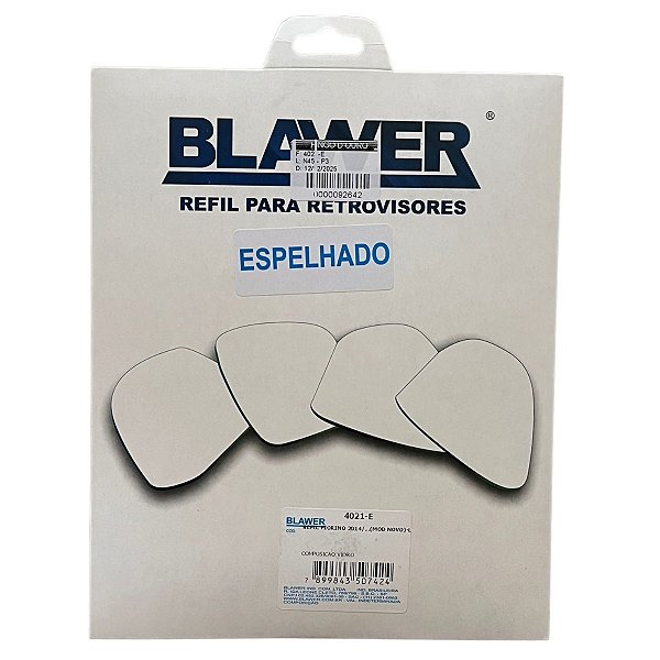 Espelho Lado Esquerdo (Refil) BLAWER - 4021-E