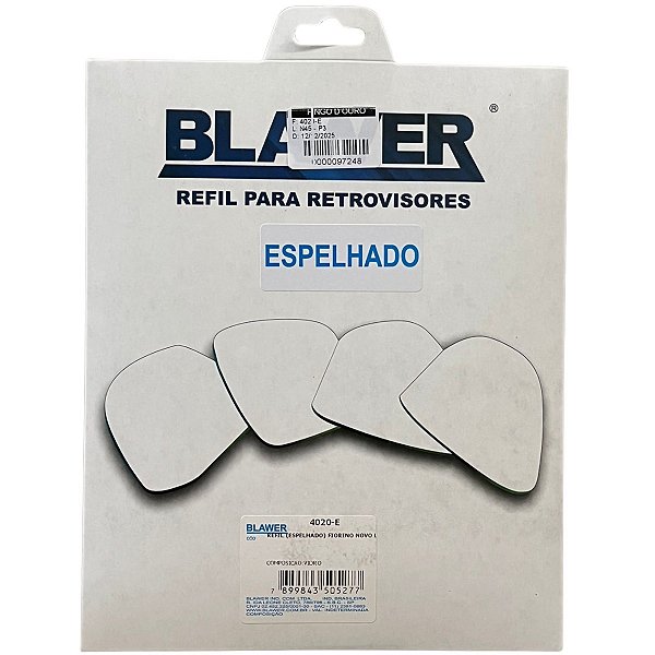 Espelho Lado Esquerdo (Refil) BLAWER - 4020-E