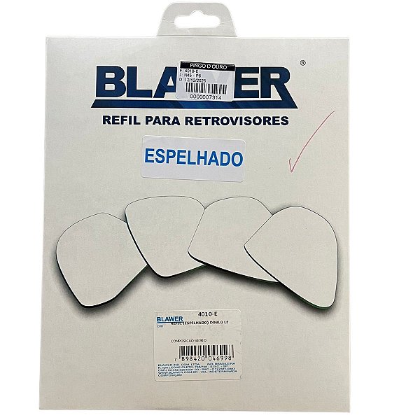 Espelho Lado Esquerdo (Refil) BLAWER - 4010-E