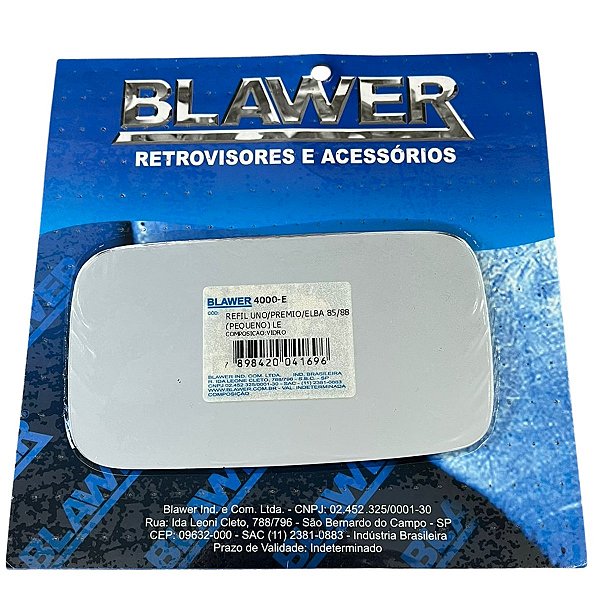 Espelho Lado Esquerdo (Refil) BLAWER - 4000-E