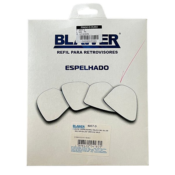 Espelho Lado Direito (Refil) BLAWER - 4007-D
