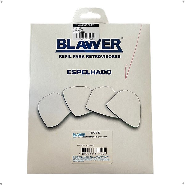 Espelho Lado Direito (Refil) BLAWER - 1025-D