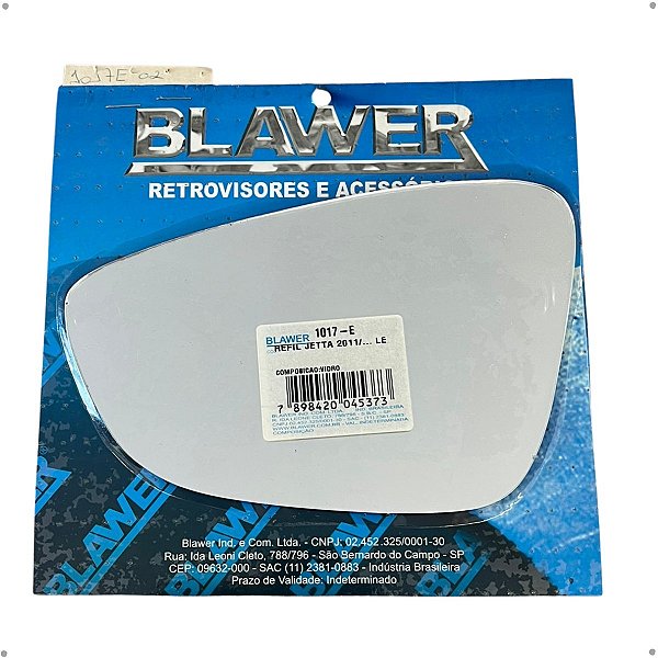 Espelho Lado Esquerdo (Refil) BLAWER - 1017-E