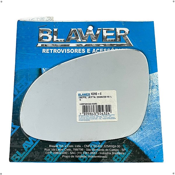 Espelho Lado Esquerdo (Refil) BLAWER - 1016-E