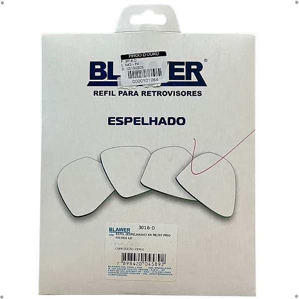 Espelho Lado Direito (Refil) BLAWER - 3016-D