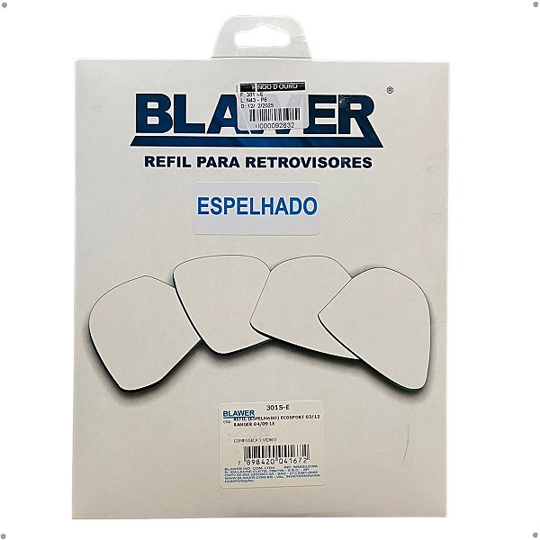 Espelho Lado Esquerdo (Refil) BLAWER - 3015-E