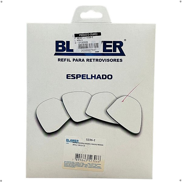 Espelho Lado Esquerdo (Refil) BLAWER - 5336-E
