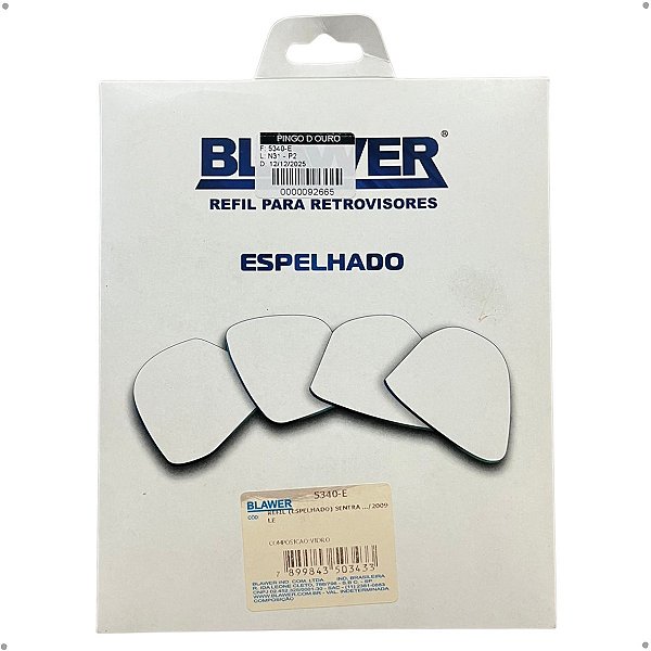Espelho Lado Esquerdo (Refil) BLAWER - 5340-E