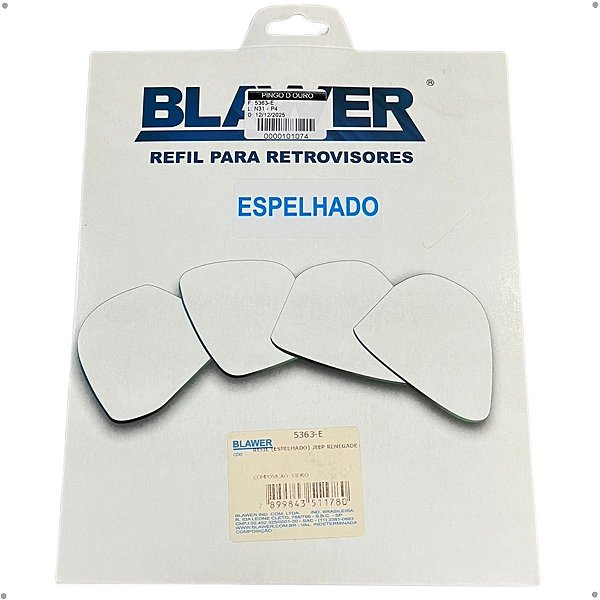 Espelho Lado Esquerdo (Refil) BLAWER - 5363-E