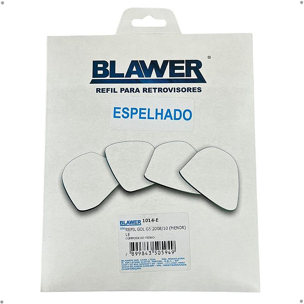 Espelho Lado Esquerdo (Refil) BLAWER - 1014-E