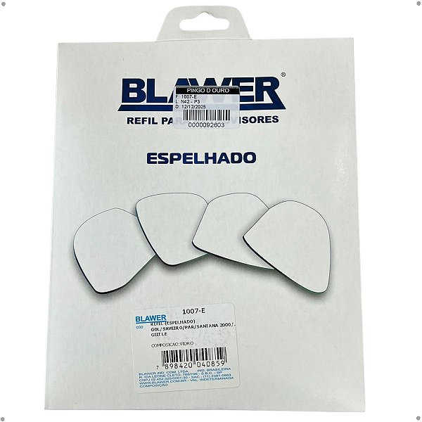 Espelho Lado Esquerdo (Refil) BLAWER - 1007-E