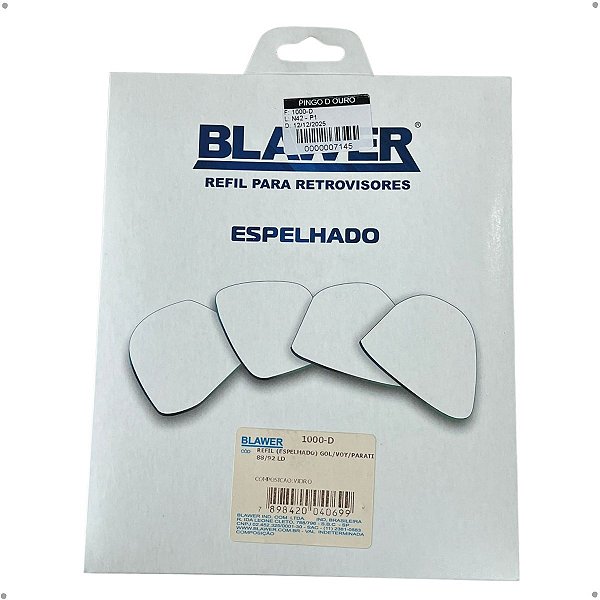 Espelho Lado Direito (Refil) BLAWER - 1000-D