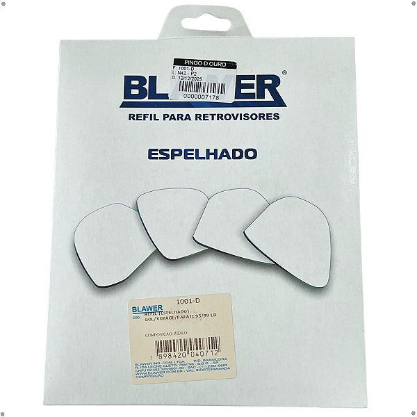 Espelho Lado Direito (Refil) BLAWER - 1001-D