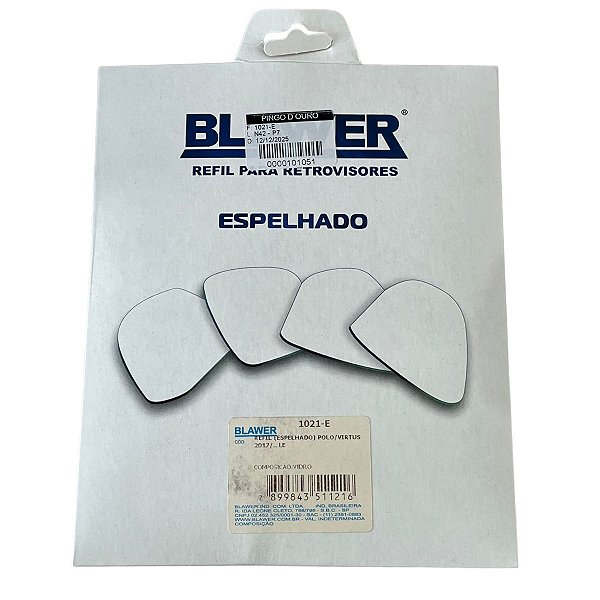 Espelho Lado Esquerdo (Refil) BLAWER - 1021-E