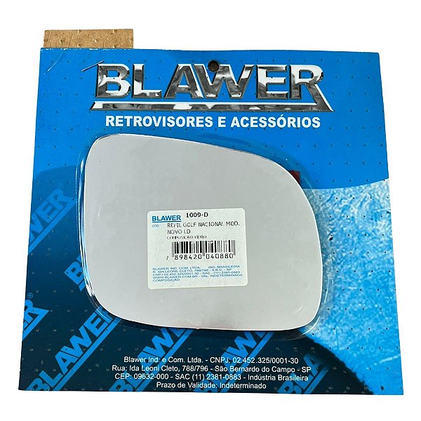 Espelho Lado Direito (Refil) BLAWER - 1009-D