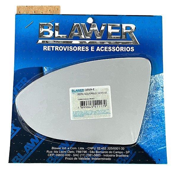 Espelho Lado Esquerdo (Refil) BLAWER - 1019-E