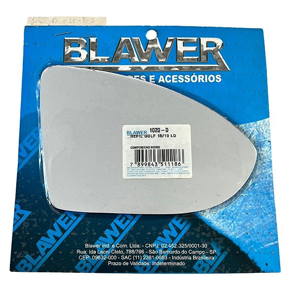 Espelho Lado Direito (Refil) BLAWER - 1020-D