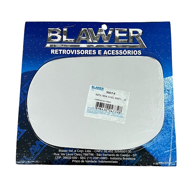 Espelho Lado Esquerdo (Refil) BLAWER - 5007-E