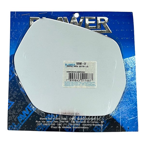 Espelho Lado Direito (Refil) BLAWER - 5358-D