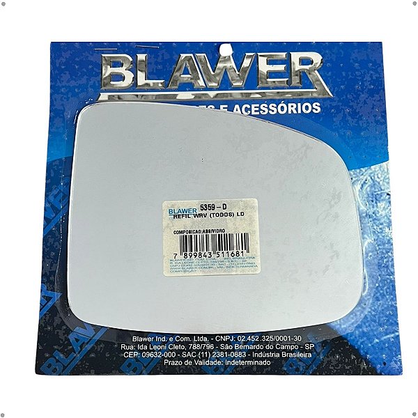Espelho Lado Direito (Refil) BLAWER - 5359-D
