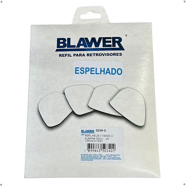 Espelho Lado Direito (Refil) BLAWER - 5339-D
