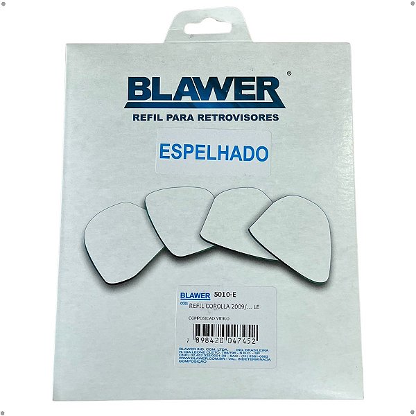Espelho Lado Esquerdo (Refil) BLAWER - 5010-E