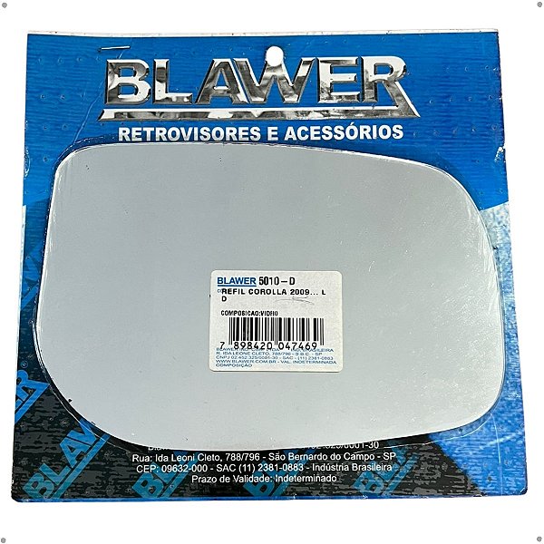 Espelho Lado Direito (Refil) BLAWER - 5010-D