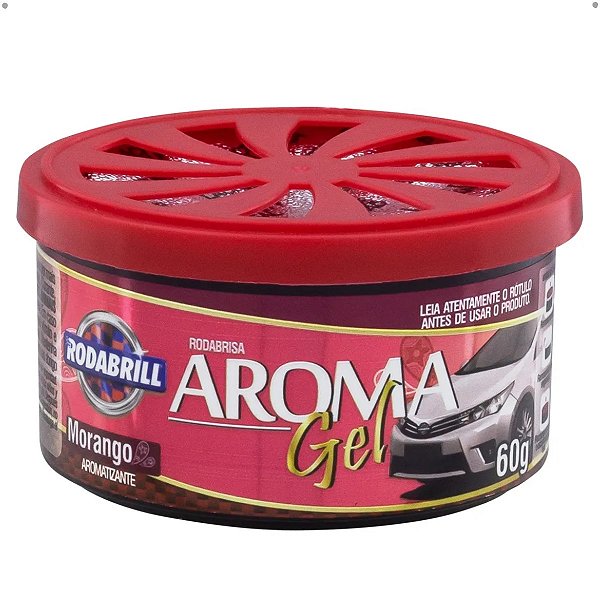 Perfume Em Gel Morango 60G - RODABRILL